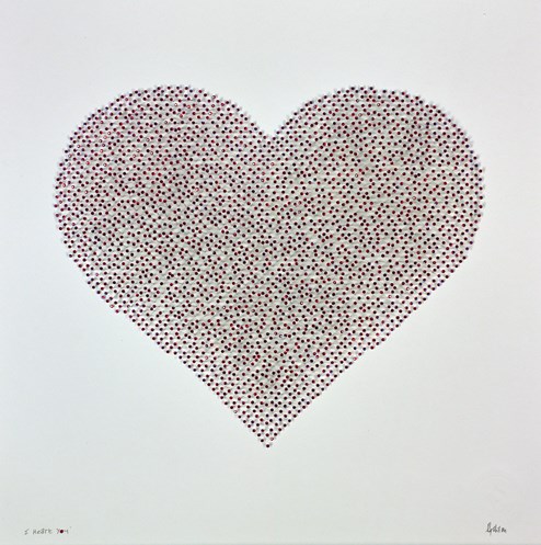I HeArt You by Stephen Graham - Original Mixed Media on Board